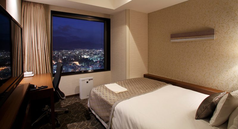 部屋　客室　シングル　JR タワー ホテル 日航 札幌 ホテル　北海道　観光　旅行　おすすめ