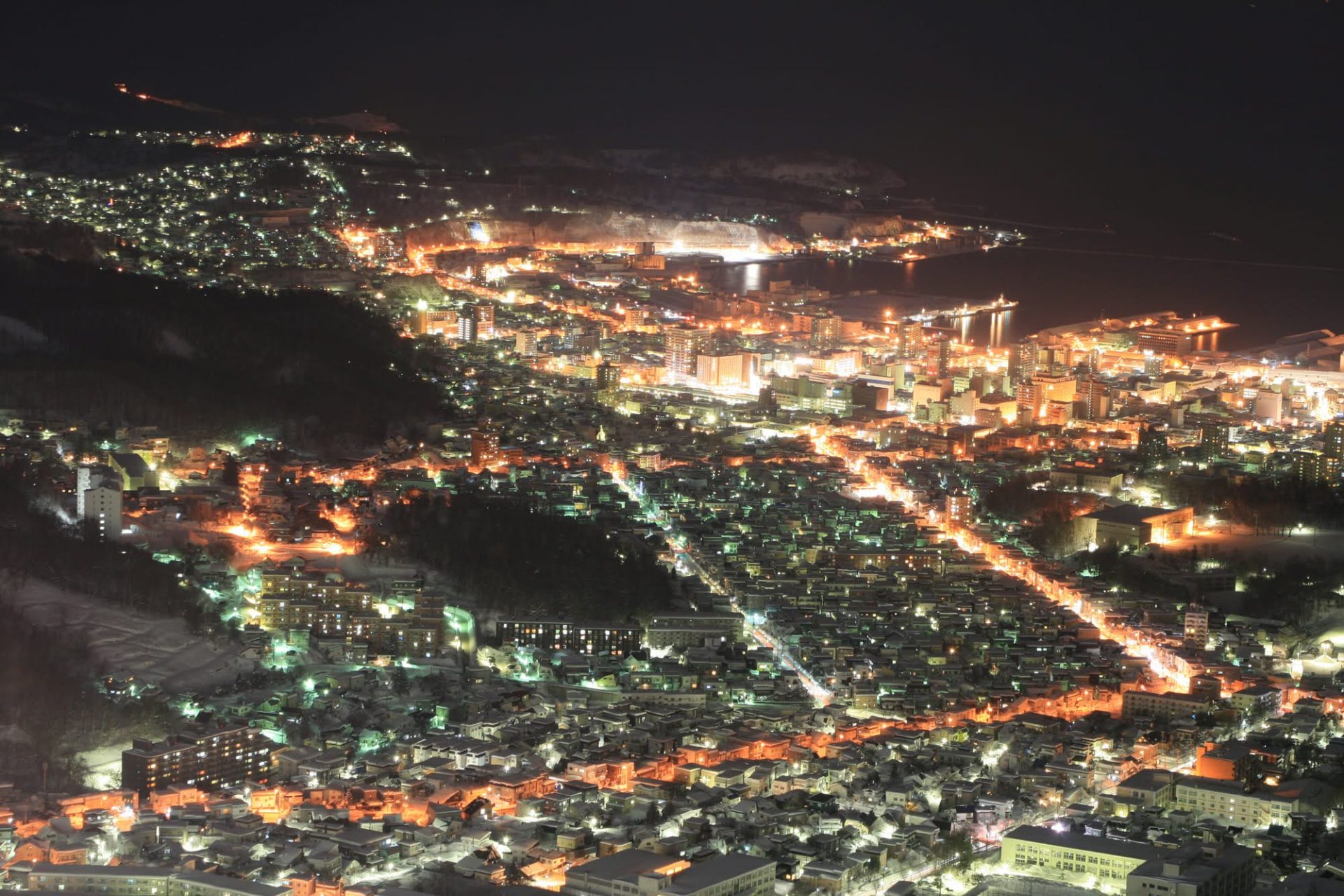 天狗山展望台　小樽市　夜景　おすすめ　景色　絶景　北海道