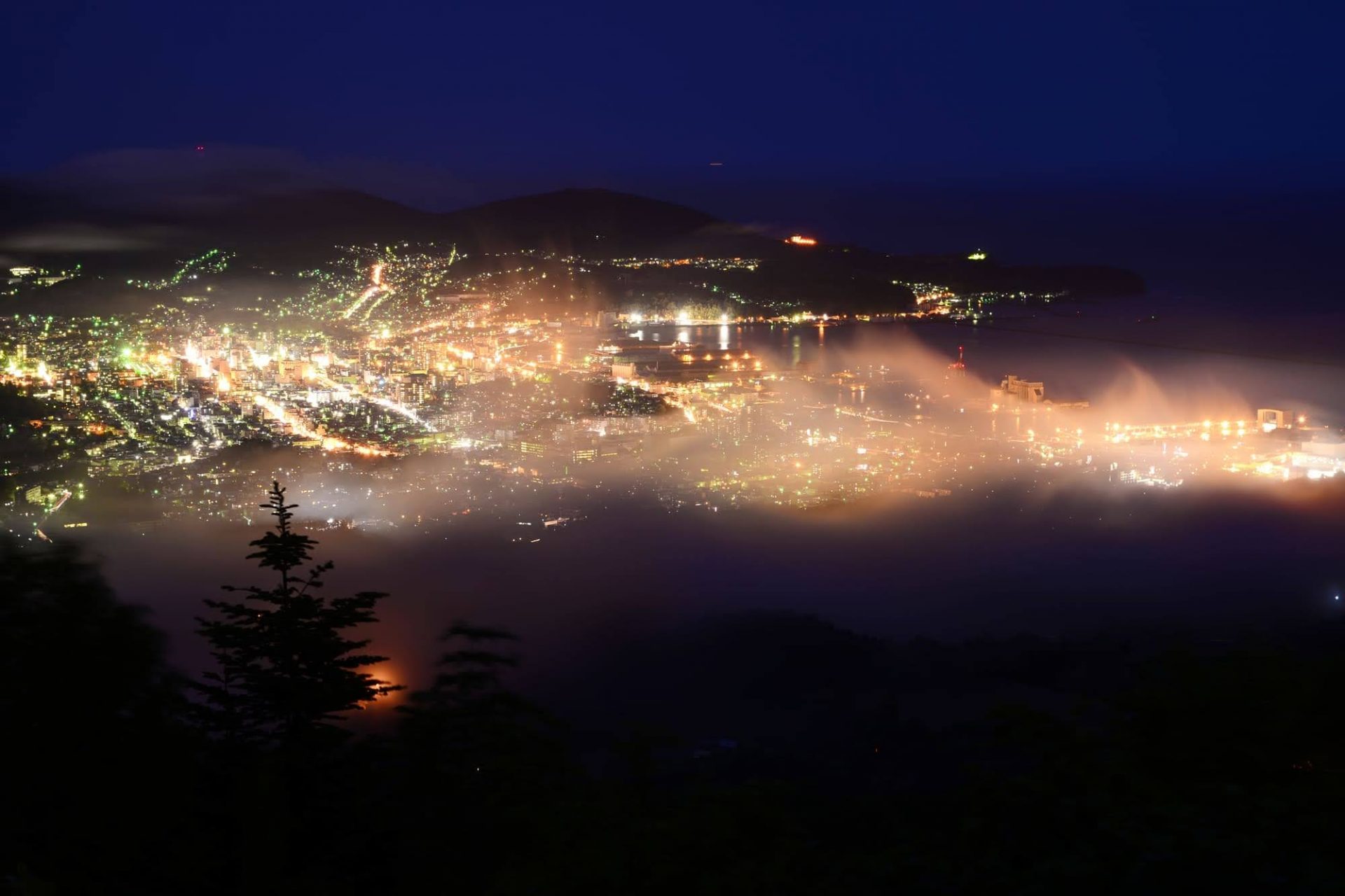 毛無山　展望台　小樽市　夜景　おすすめ　景色　絶景　北海道