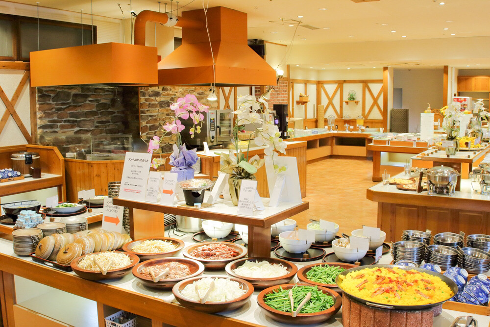 レストラン「KURODAKE」　層雲峡 温泉 朝陽 リゾート ホテル　上川町　北海道　観光　旅行　おすすめ