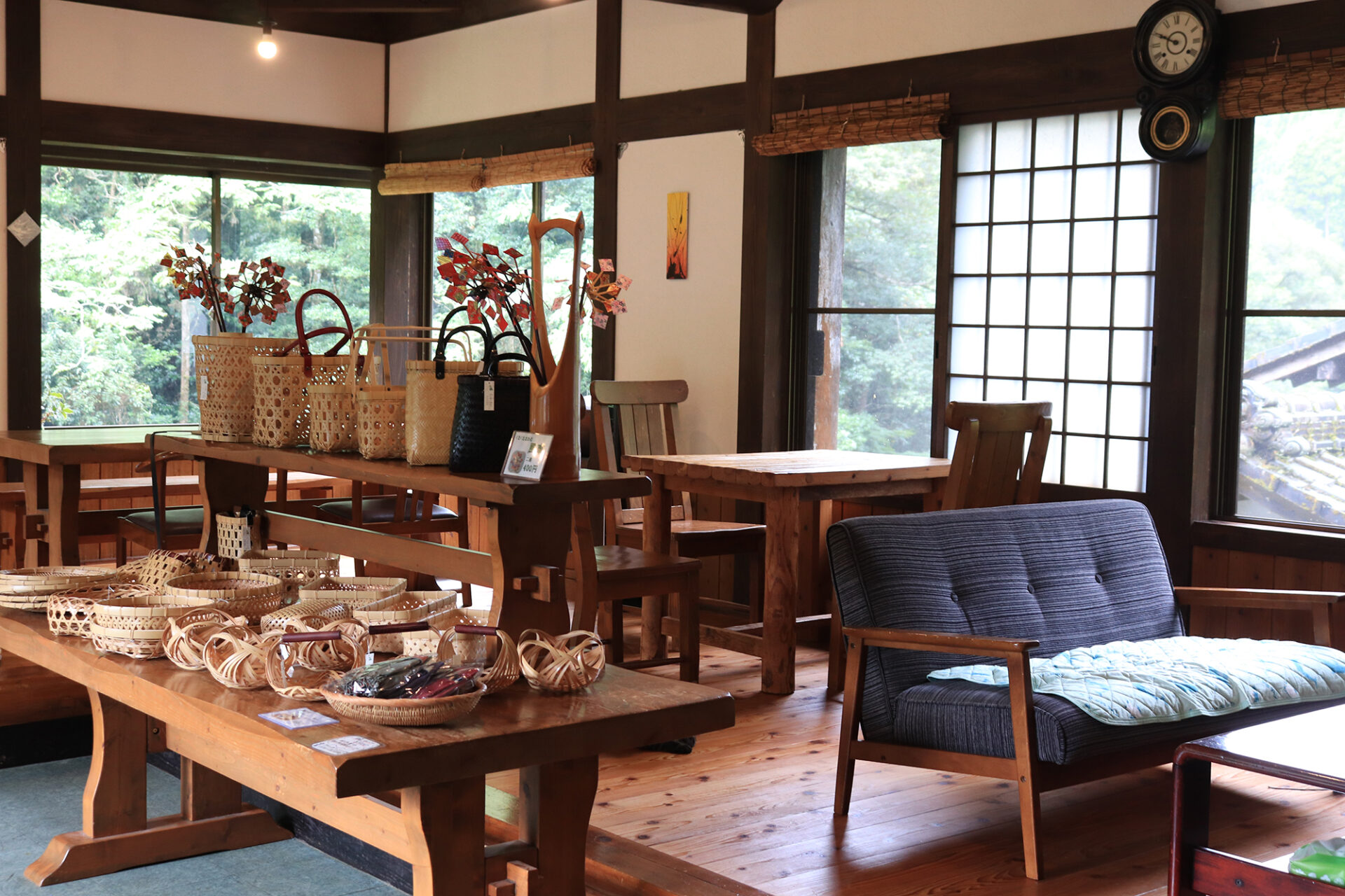 【日の出温泉】きのこの里「喫茶たんぽぽ」