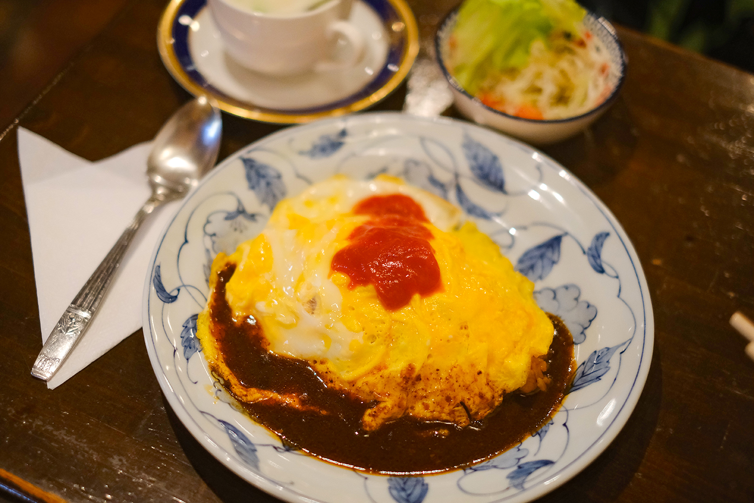 1972年創業の老舗喫茶店「珈琲 芽留辺」