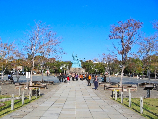 長崎市平和公園　長崎市　長崎　観光　名所　九州　旅行　人気