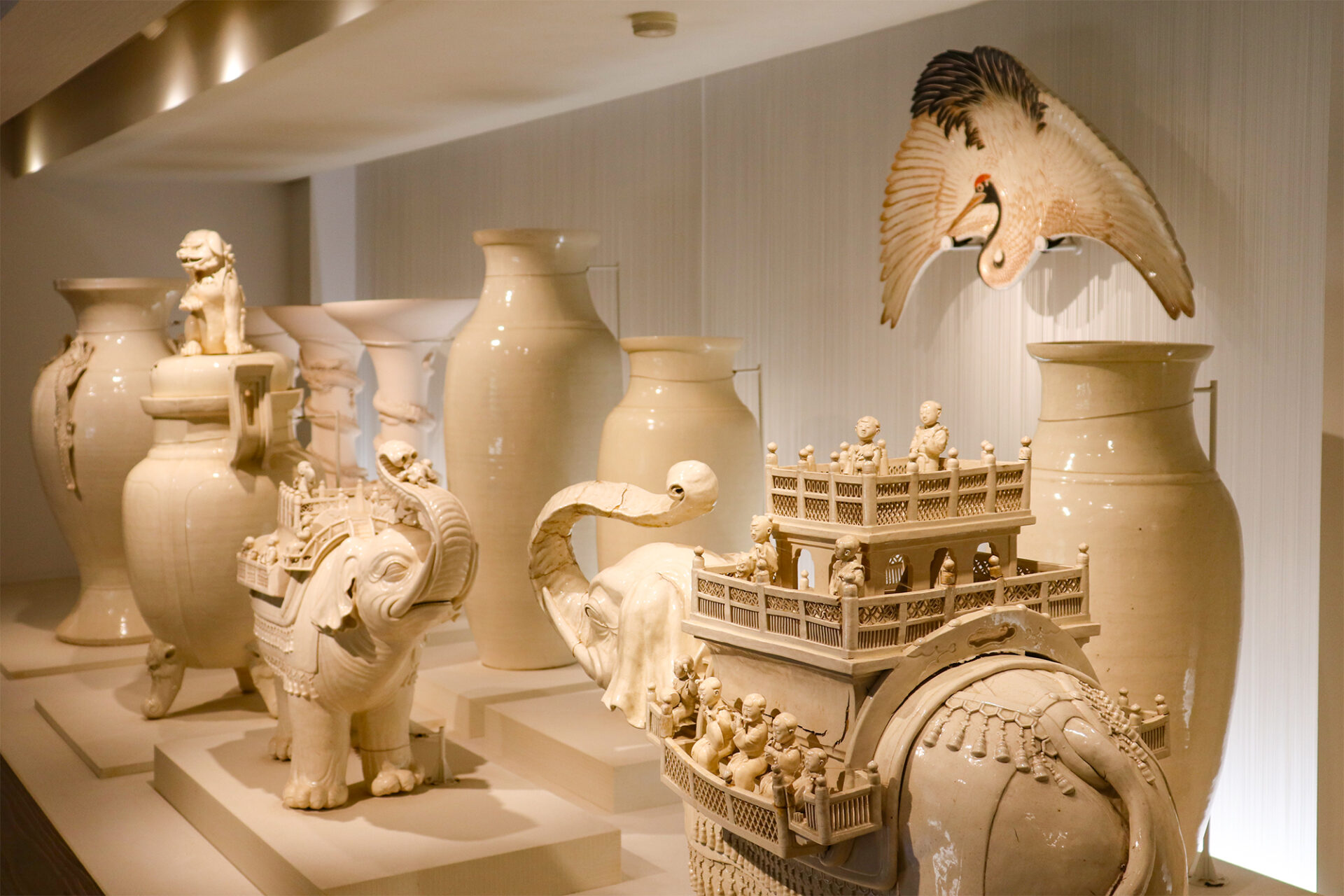 沈壽官窯 収蔵庫