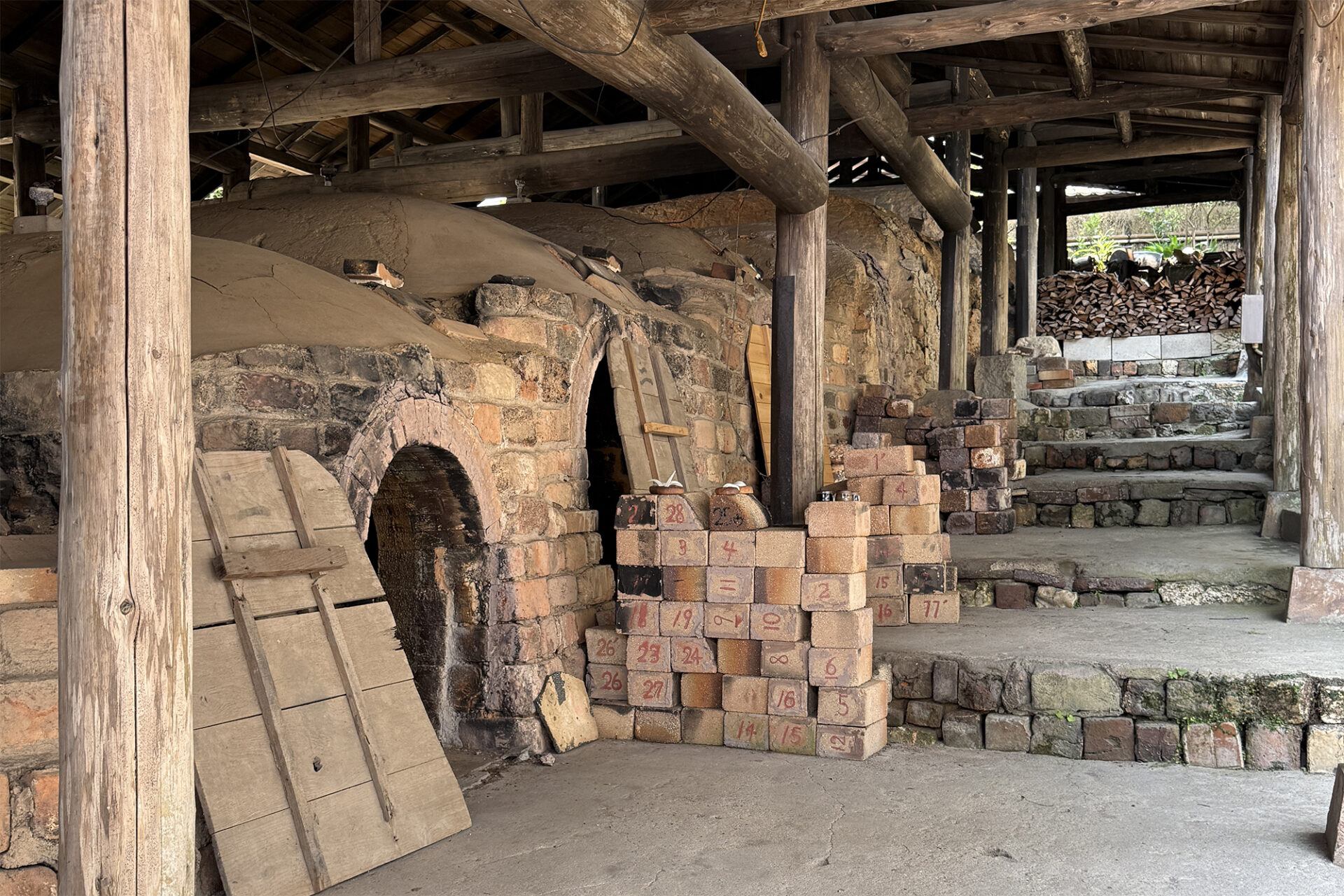 ⑤沈壽官窯 登り窯