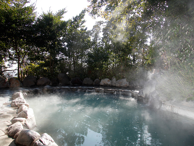 温泉・大浴場　リゾート　ホテル　霧島　キャッスル　温泉　おすすめ　九州　旅行　観光　