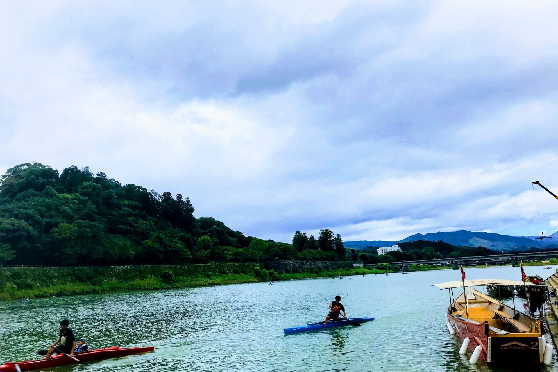 熊本県　人吉市　球磨川くだり　九州　観光　旅行
