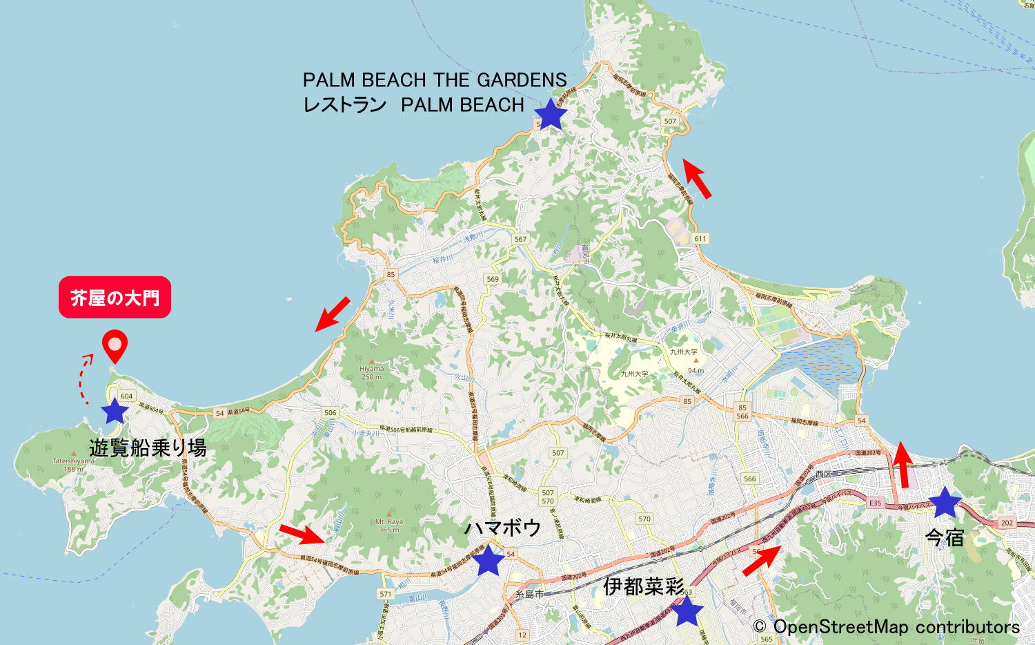 糸島MAP