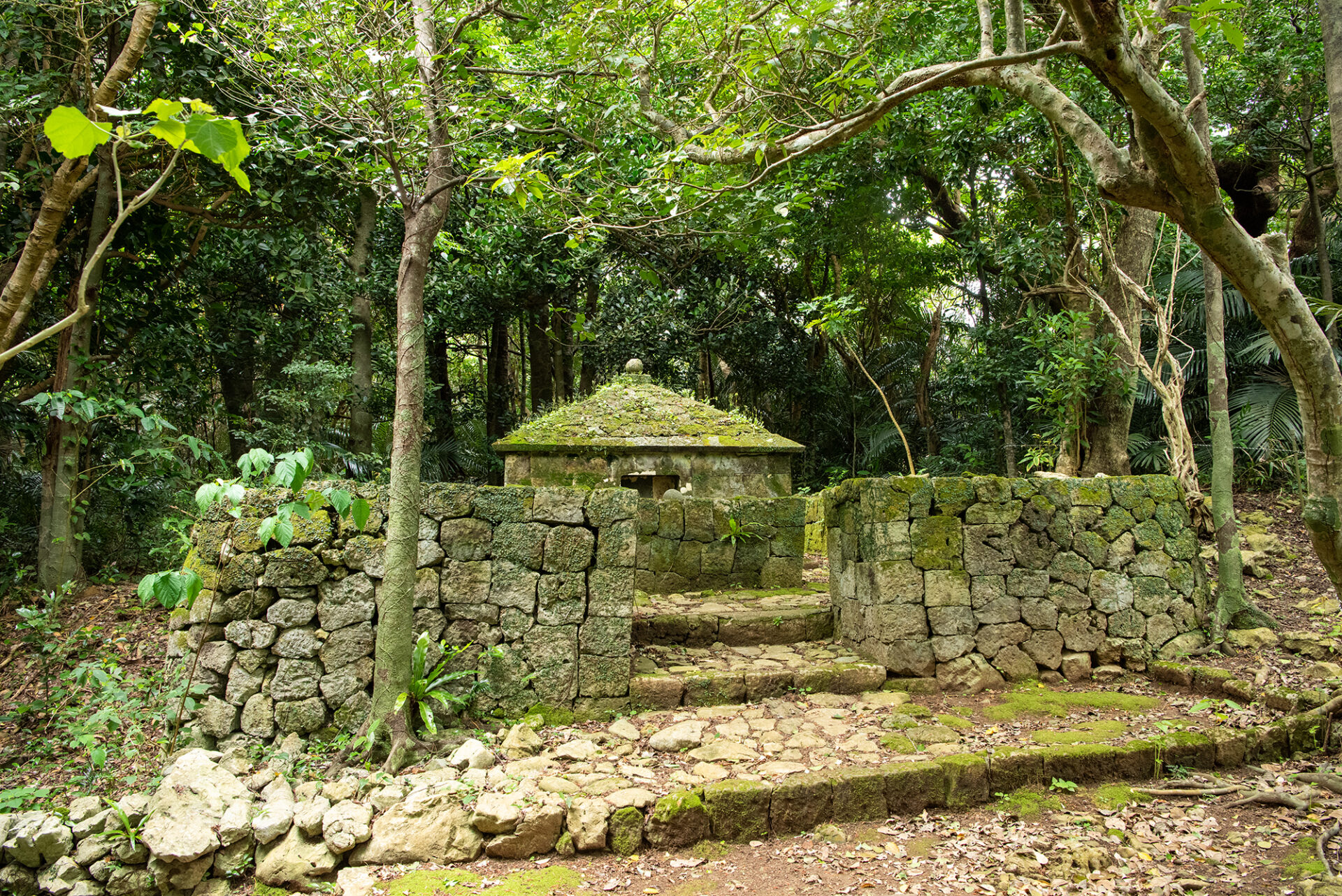琉球国王義本王の墓