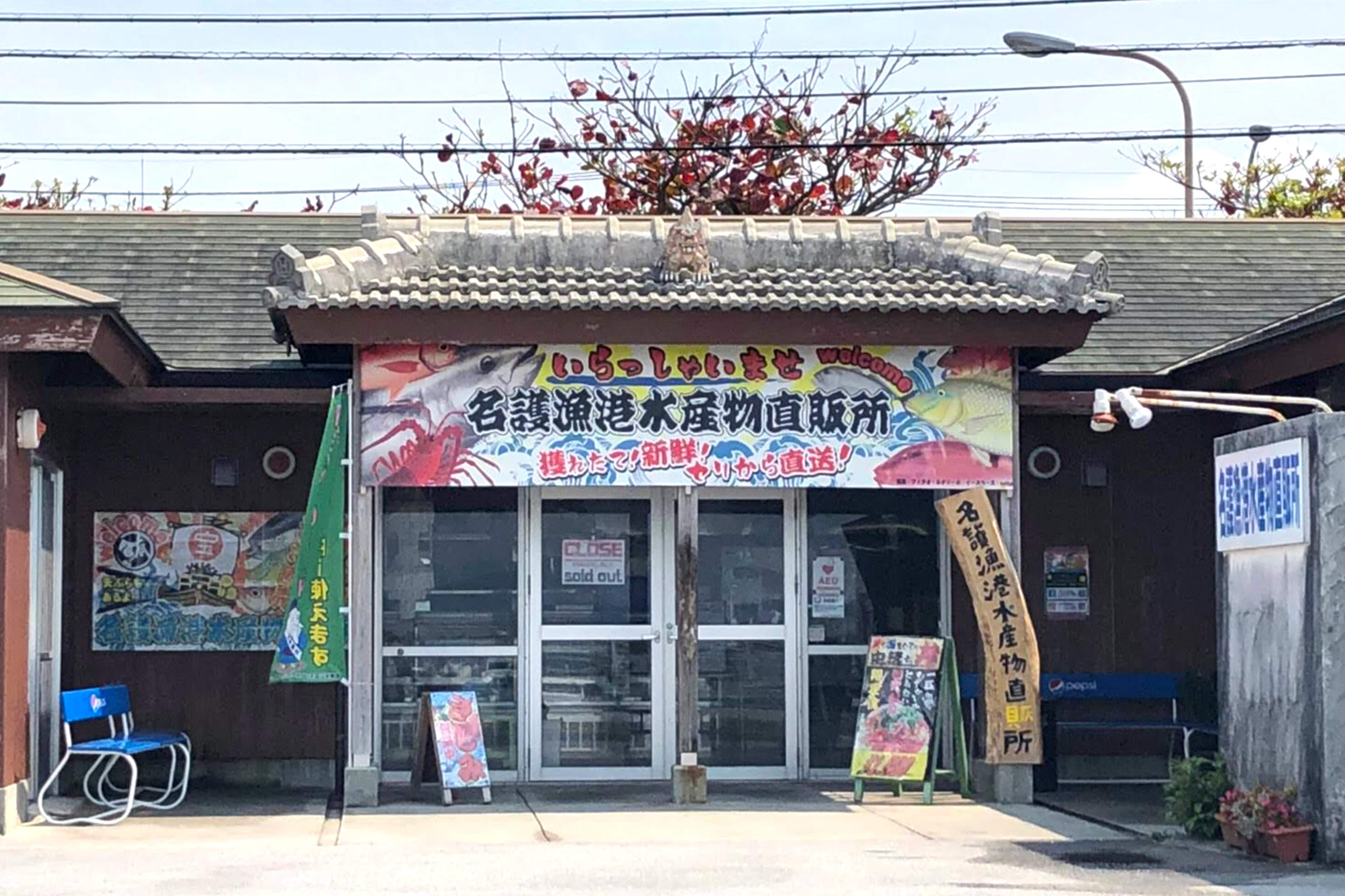 沖縄本島北部の名護漁港にある 沖縄の定番魚料理と海鮮が食べられる素朴な大衆食堂 沖縄の観光情報はfeel Okinawa
