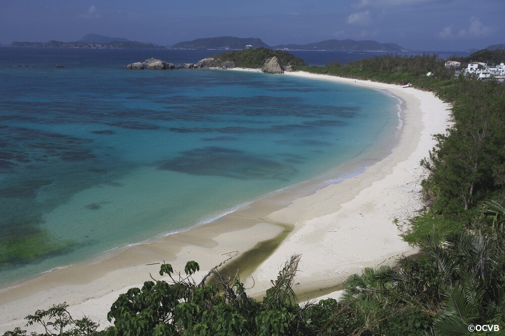 阿波連ビーチ　渡嘉敷島　観光　沖縄　離島　旅行