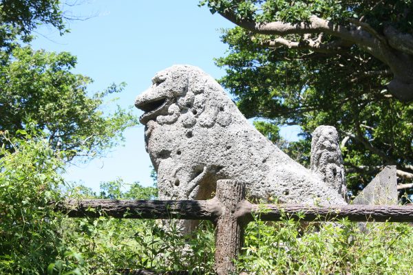 沖縄で最大最古の村落獅子が鎮座する八重瀬町 東風平（こちんだ）の富盛エリアさんぽ イメージ