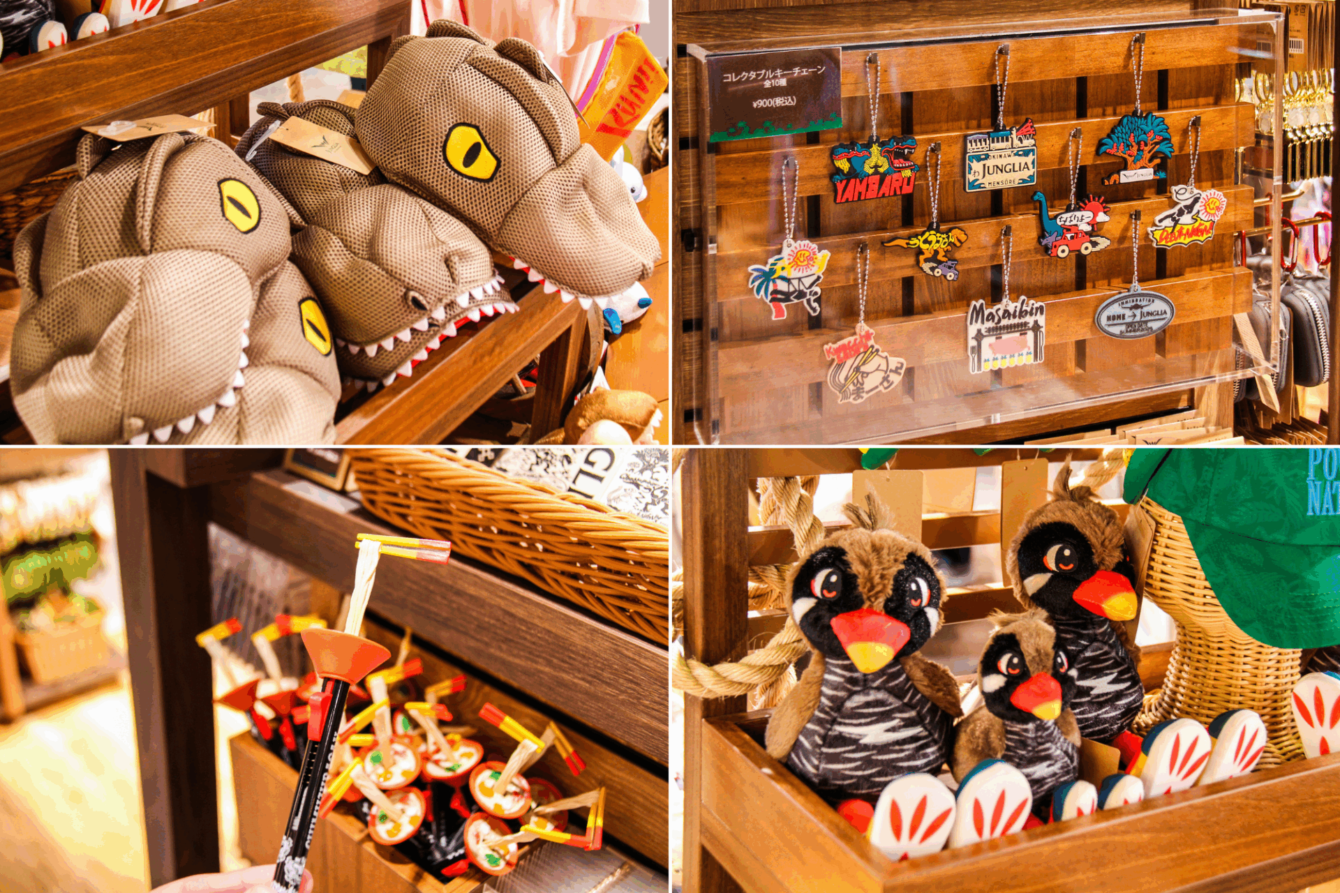 ジャングリア沖縄　今帰仁村　テーマパーク　旅行　観光　ビレッジバザール　お土産　グッズ