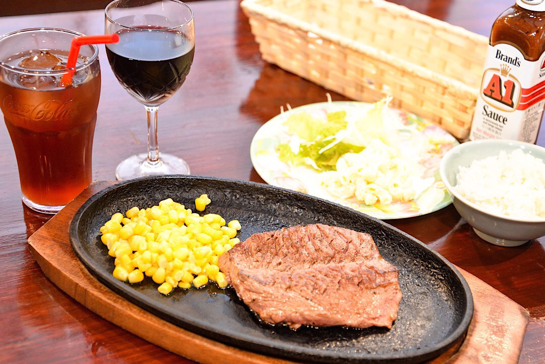 いつでもステーキが食べられる 安くて美味い 柔らかい 沖縄市の サンライズレストラン 沖縄の観光情報はfeel Okinawa