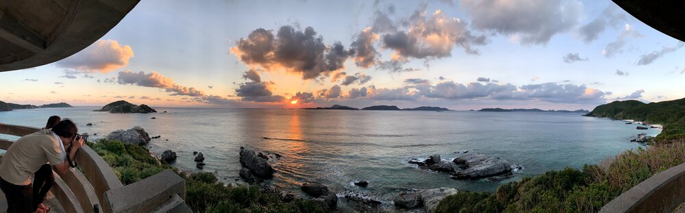 海　夕陽　渡嘉敷島　探險旅遊　JJTour　JUMBO TOURS　慶良間群島　國家公園　沖繩　離島　旅行　觀光