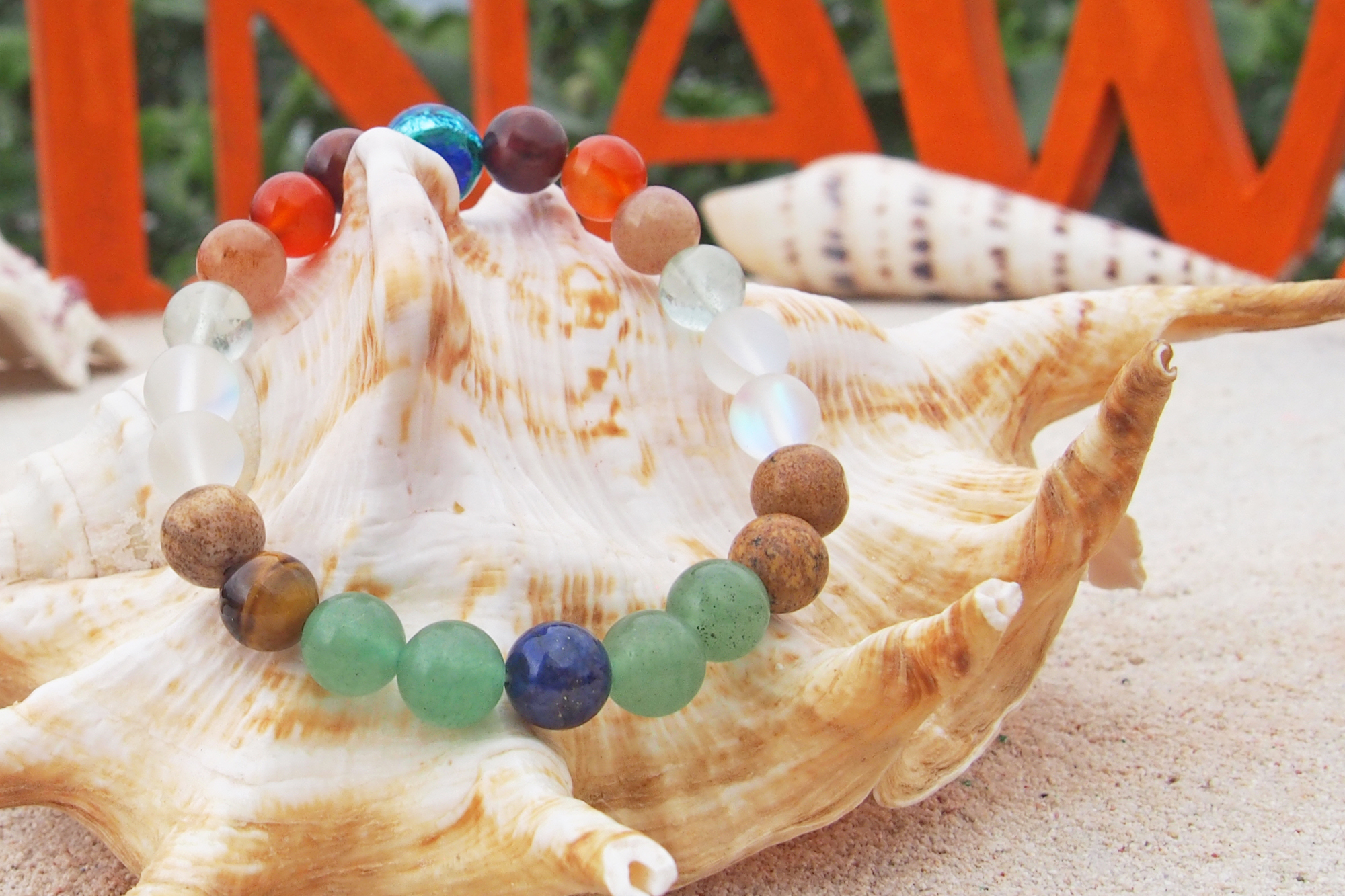 移転】沖縄美ら海水族館近く！海を見ながらオリジナル・ブレスレット