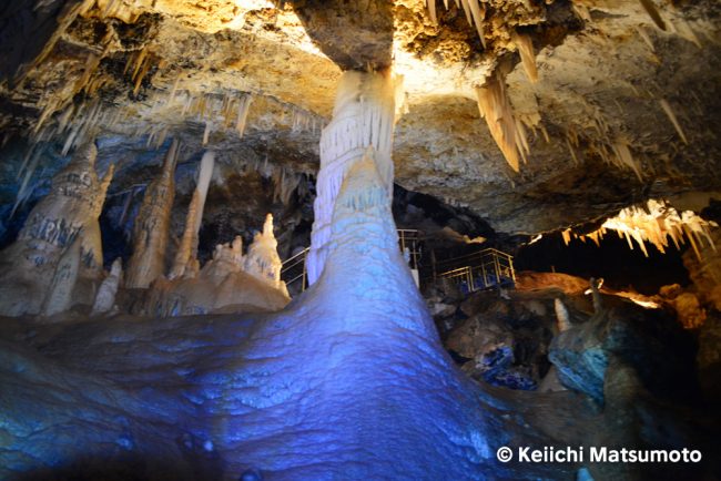 沖縄　鍾乳洞　洞窟　歴史　自然　旅行　観光　星野洞　南大東島