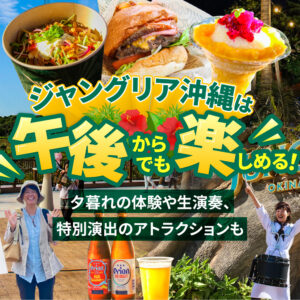 ジャングリア沖縄　今帰仁村　テーマパーク　旅行　観光